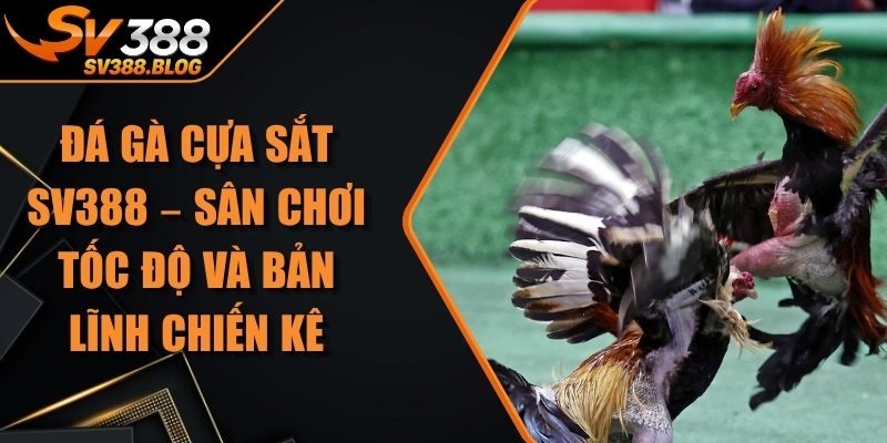 Đá Gà Cựa Sắt